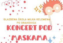 Pokladni dani u Orahovici završavaju “Koncertom pod maskama”