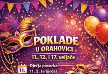 Pokladno veselje danas i sutra u Orahovici